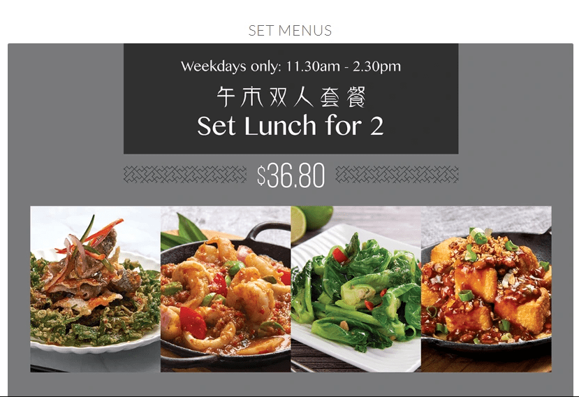 We have added the full Dian Xiao Er Menu along with images and an updated price list.