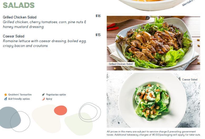 Grub’s Singapore Salads
