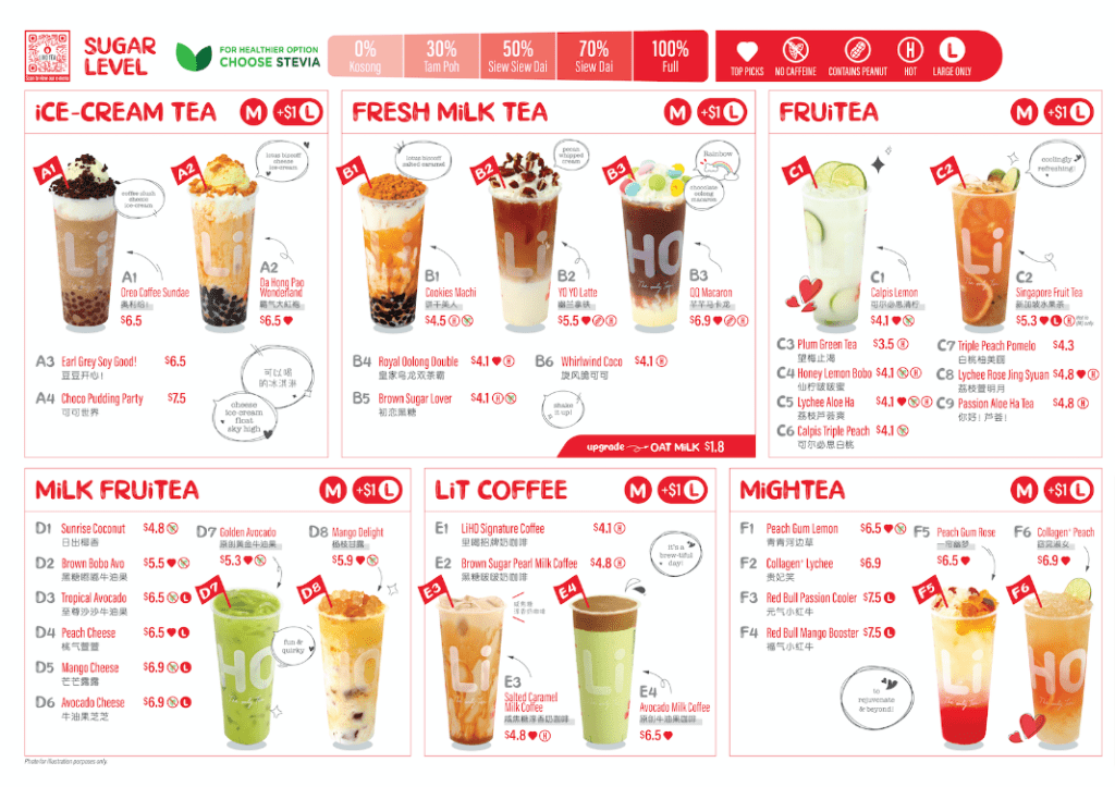 Liho membership is free. It was recently launched by Liho Tea Singapore which is actually a customer loyalty program. Those who sign up on their app get a voucher for the first time to get the desk or buy 1 get 1 free. Moreover, the membership is absolutely free.