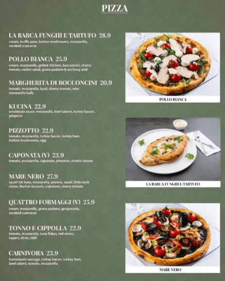 Kucina Italian Singapore Pizza