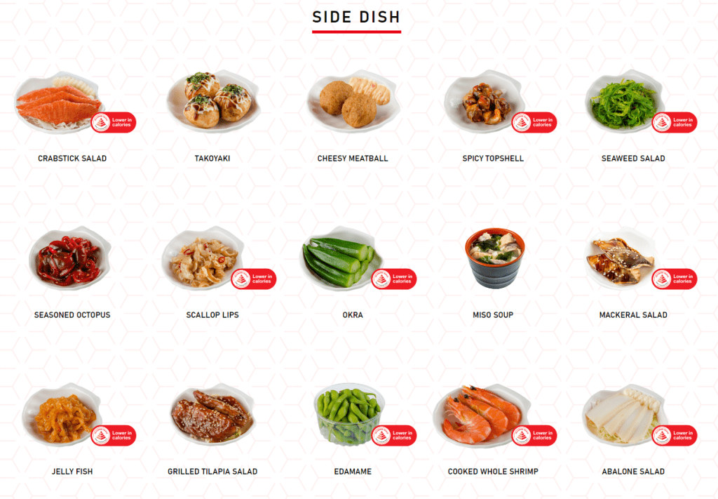 Sushi Express Side Dishes