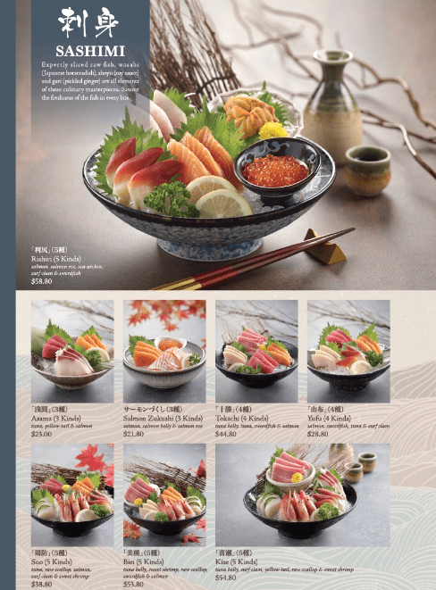 Sushi Tei Sashimi