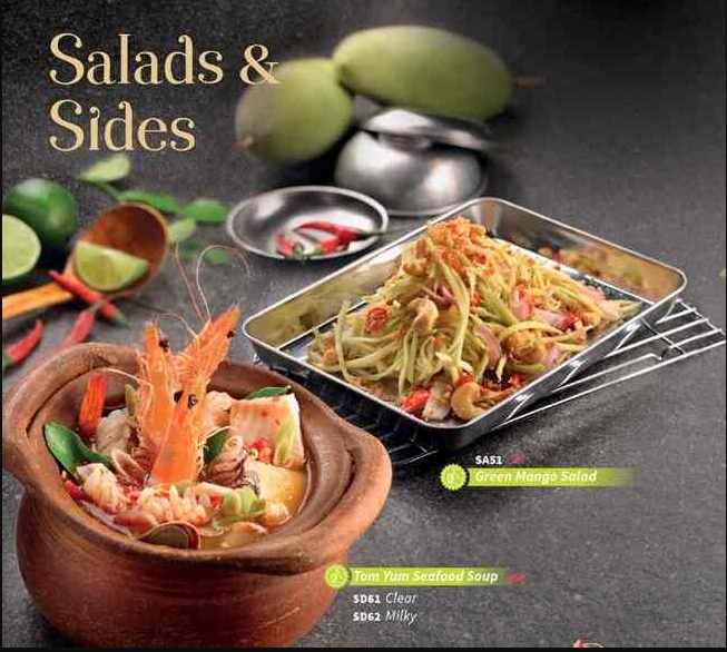 Lerk Thai Menu Singapore Salads 