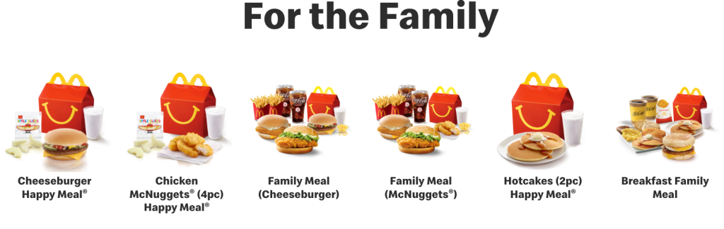 McDonalds For the Family