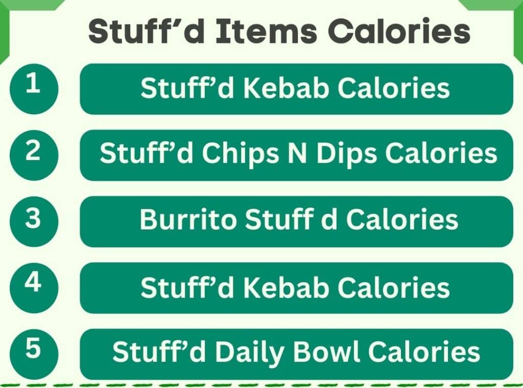 Stuffd Calories