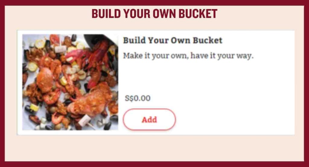 Build Your Own Bucket (Cajun On Wheels)