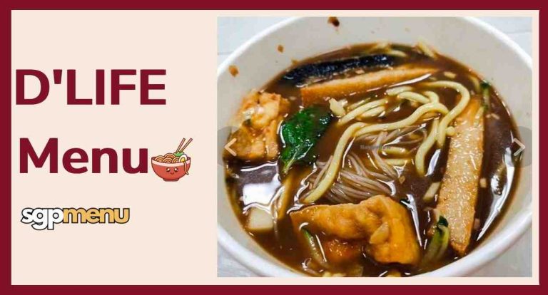 D’life Menu Singapore | Get Taste of Vegan Delights 🌱