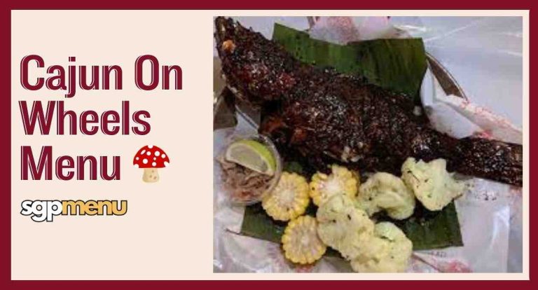 Cajun On Wheels Menu Singapore: Order Delicious Dishes Online 😋