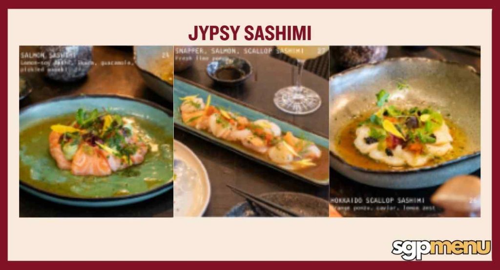 Jypsy Prices - Classic Sashimi