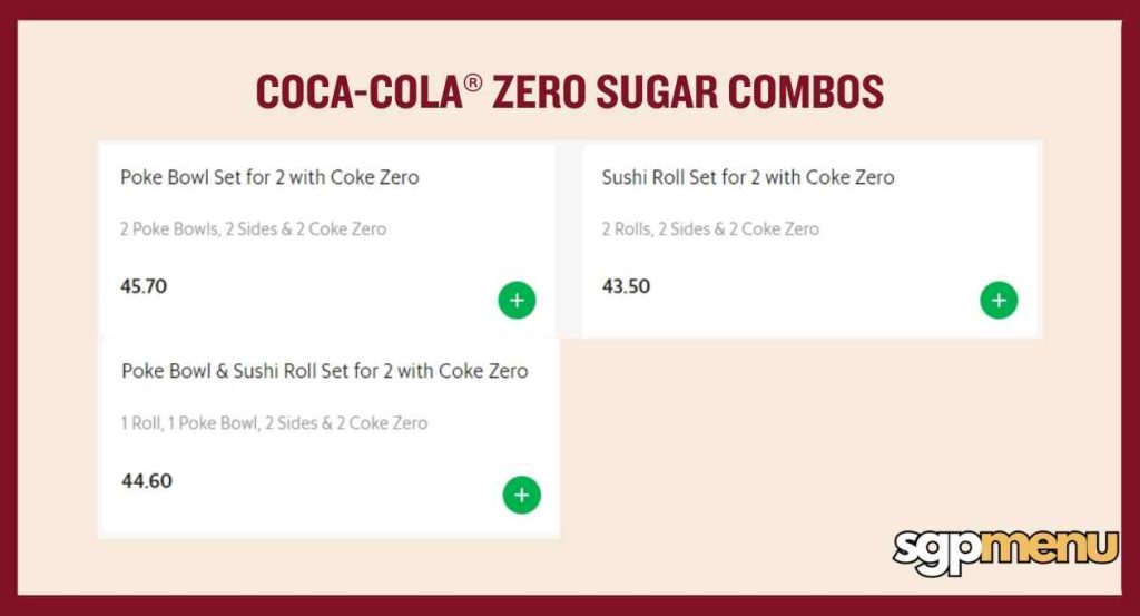Rollie Ollie Coca-Cola® Zero Sugar Combos Price