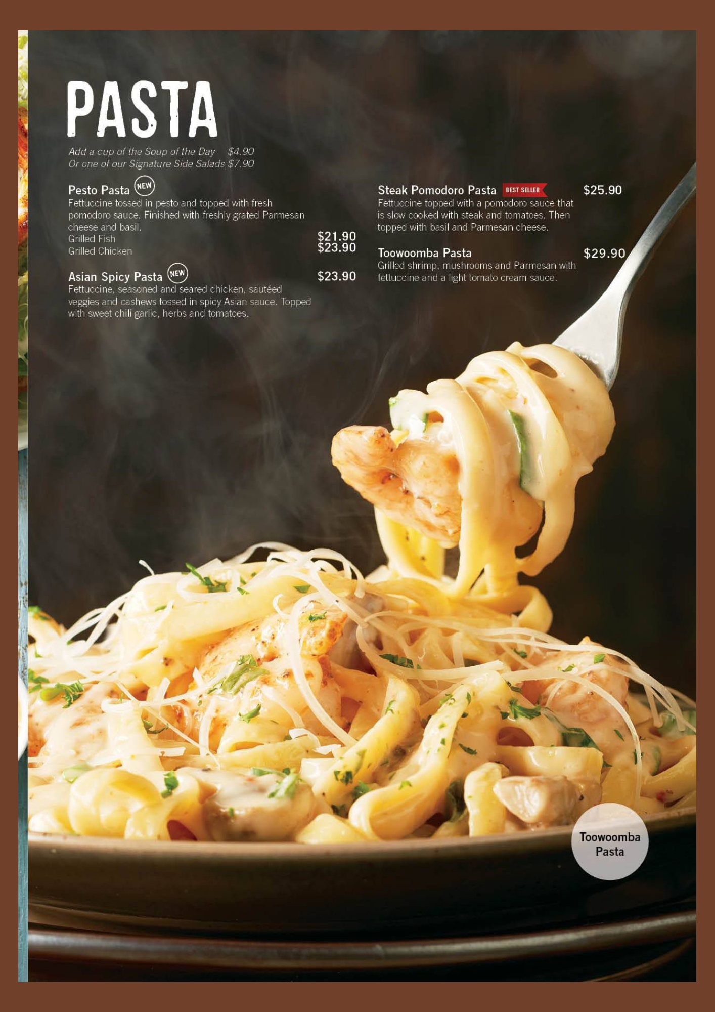 Outback Steakhouse Pasta Price