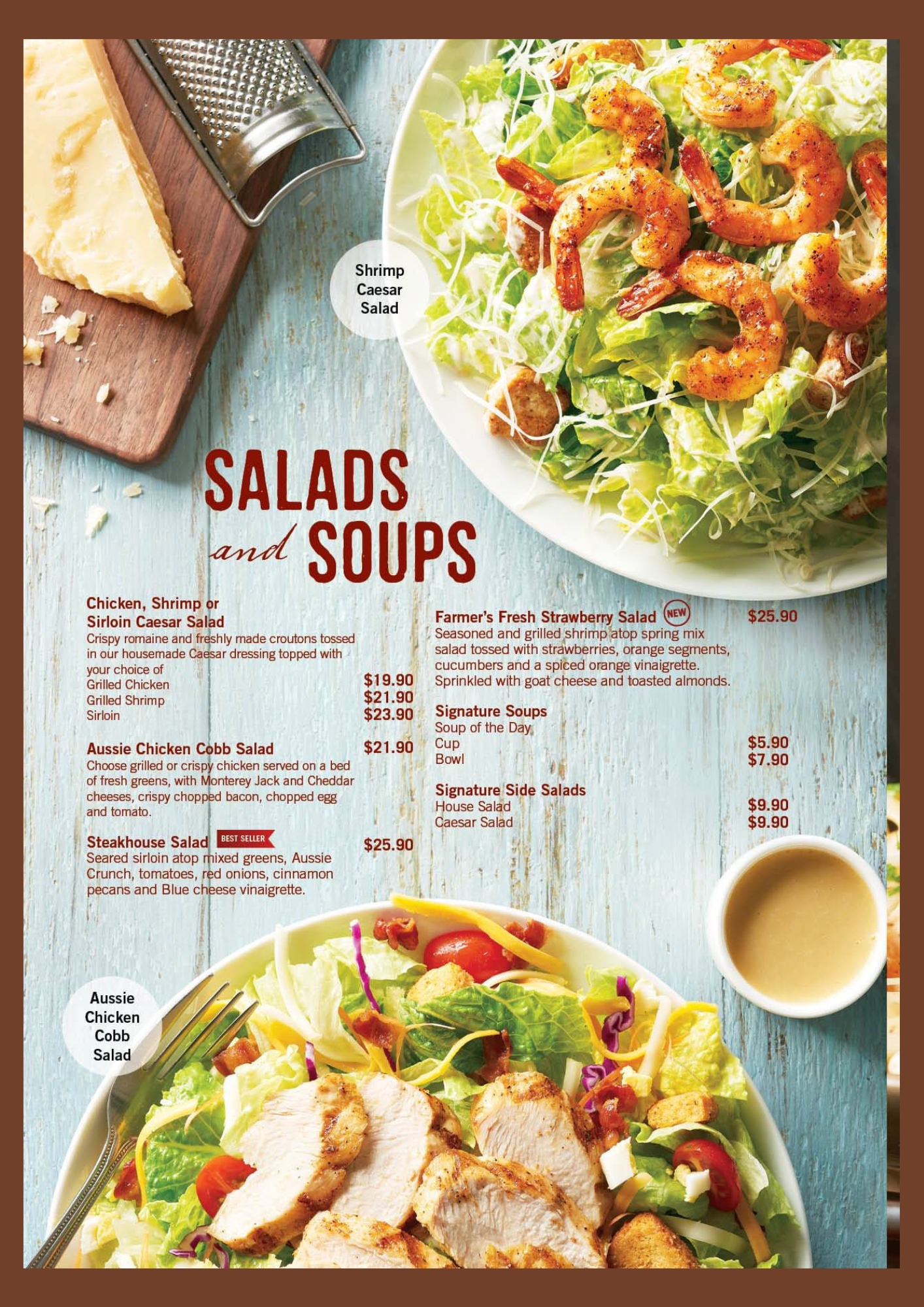 Outback Steakhouse Salads and Soups