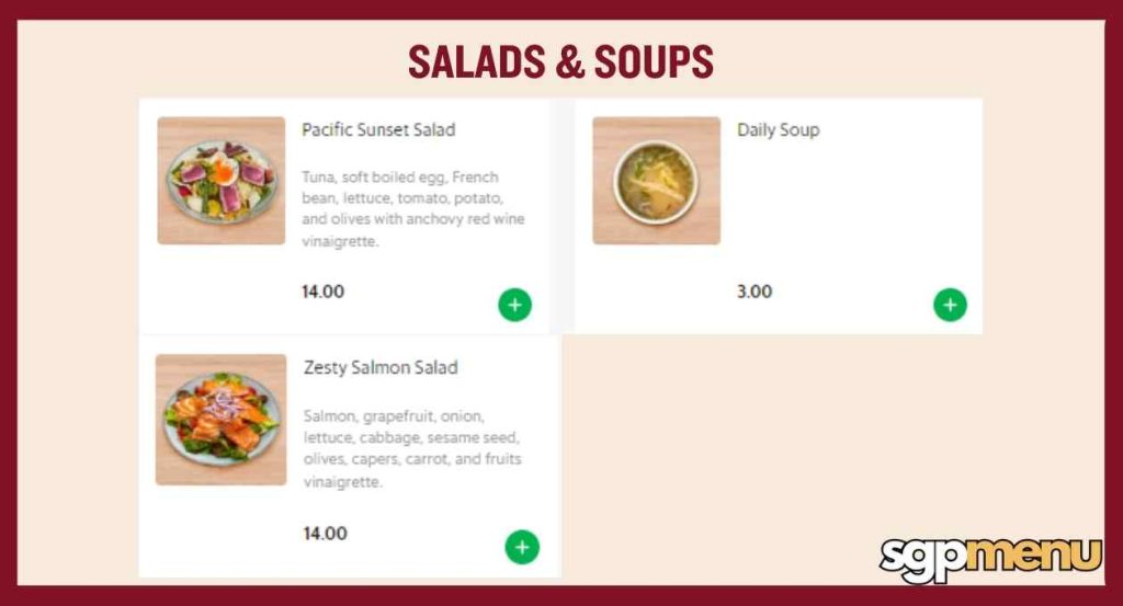 Rollie Cafe Menu - Salads & Soups