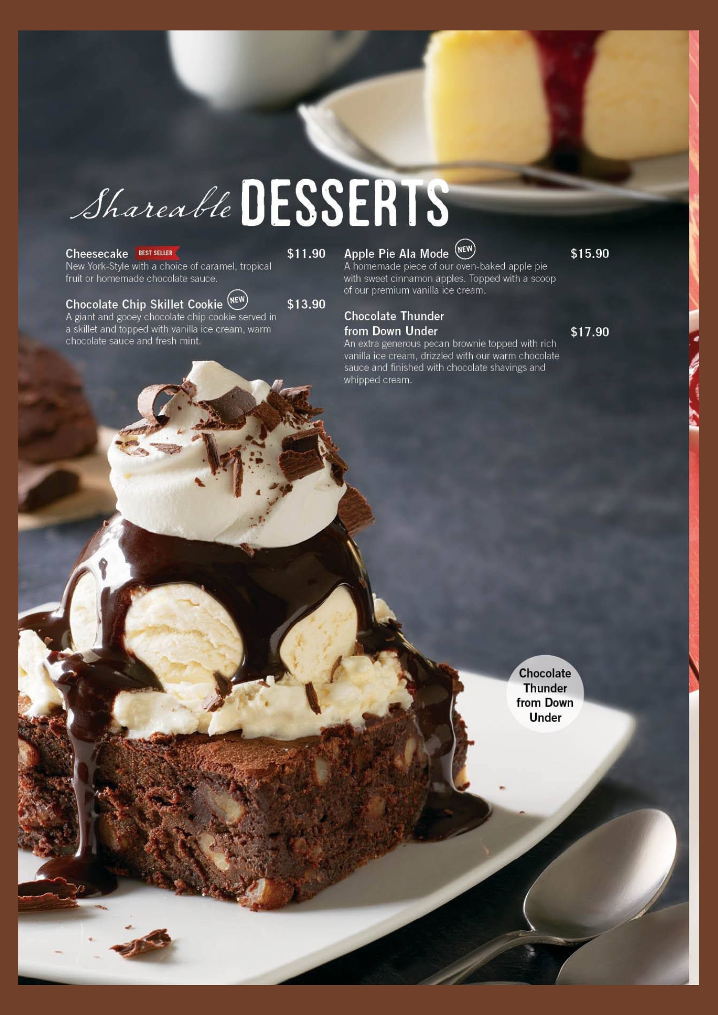Outback Steakhouse Desserts