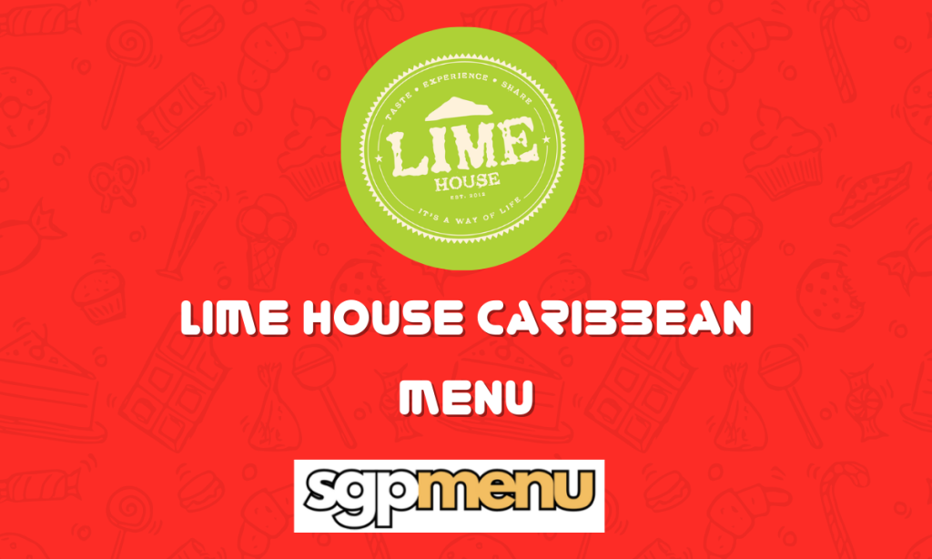 Lime House Caribbean Menu Singapore