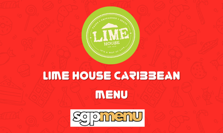 Lime House Caribbean Menu Singapore Updated 2024