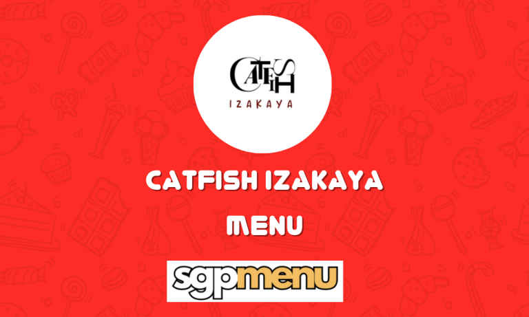 Catfish Menu Singapore Updated 2024