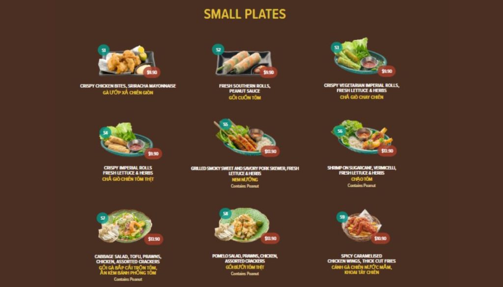 NamNam SG - Small Plates