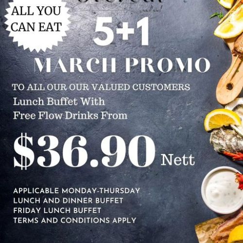 Overeat 5+1 Promo deal info