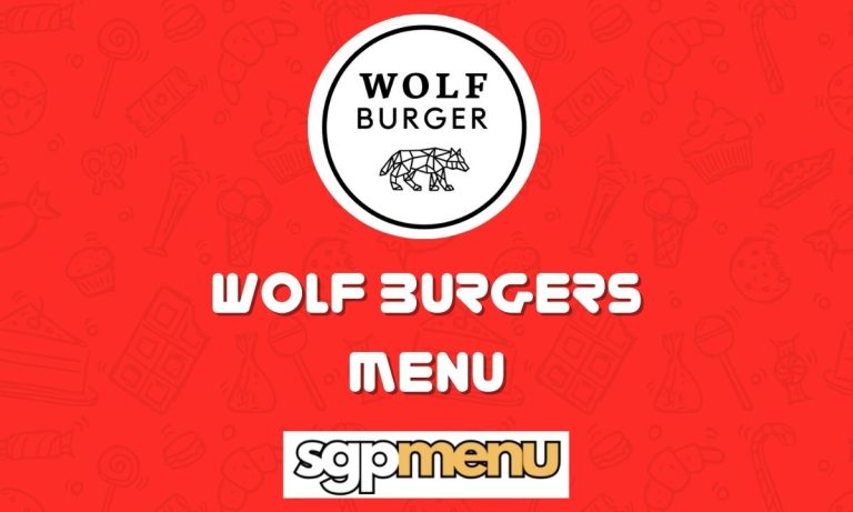 Wolf Burgers Menu Singapore Latest Prices 2024