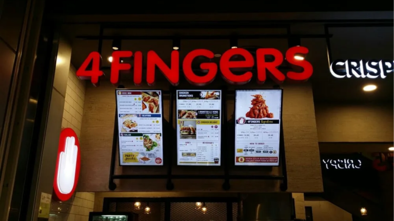 4 Fingers menu singapore