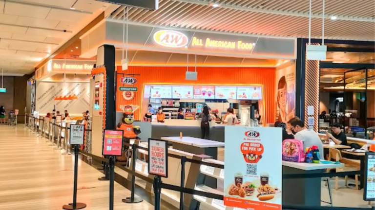 A&W menu singapore