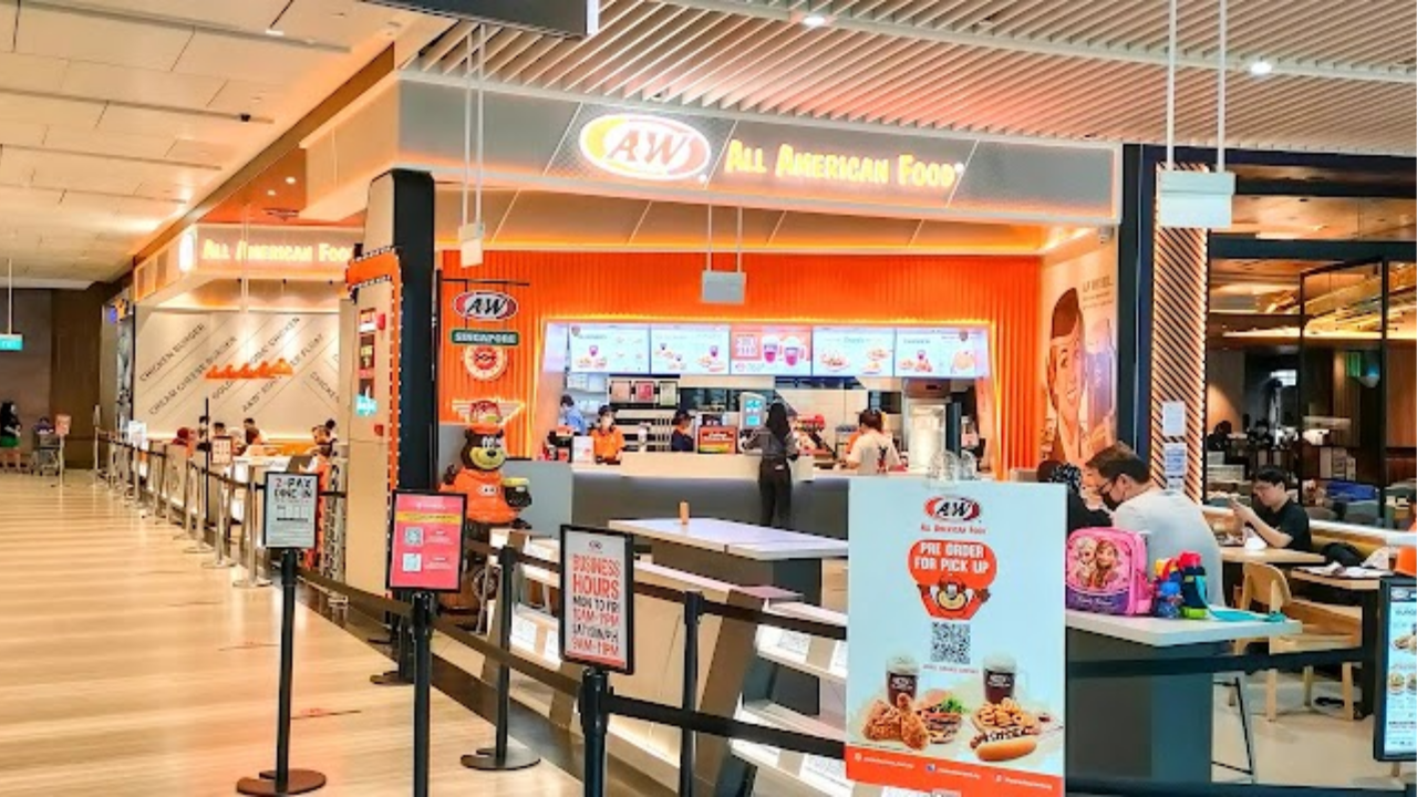 A&W menu singapore