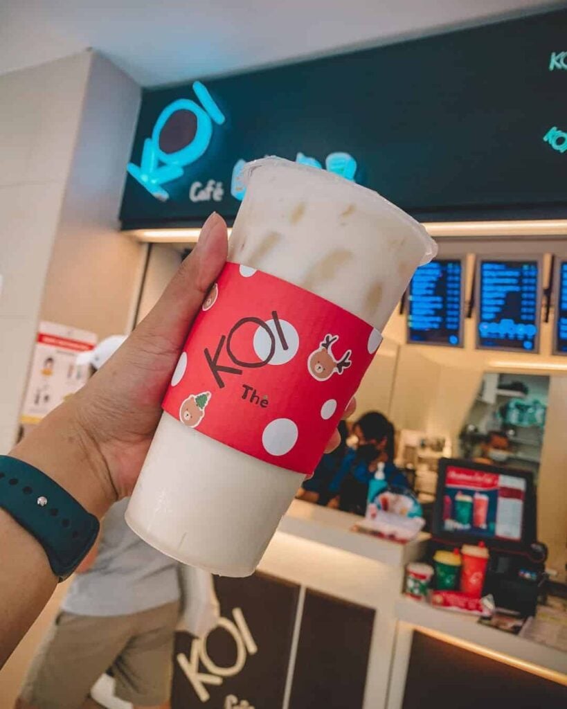 Koi Singapore Menu