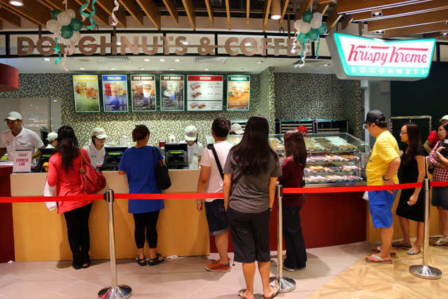 Krispy menu singapore