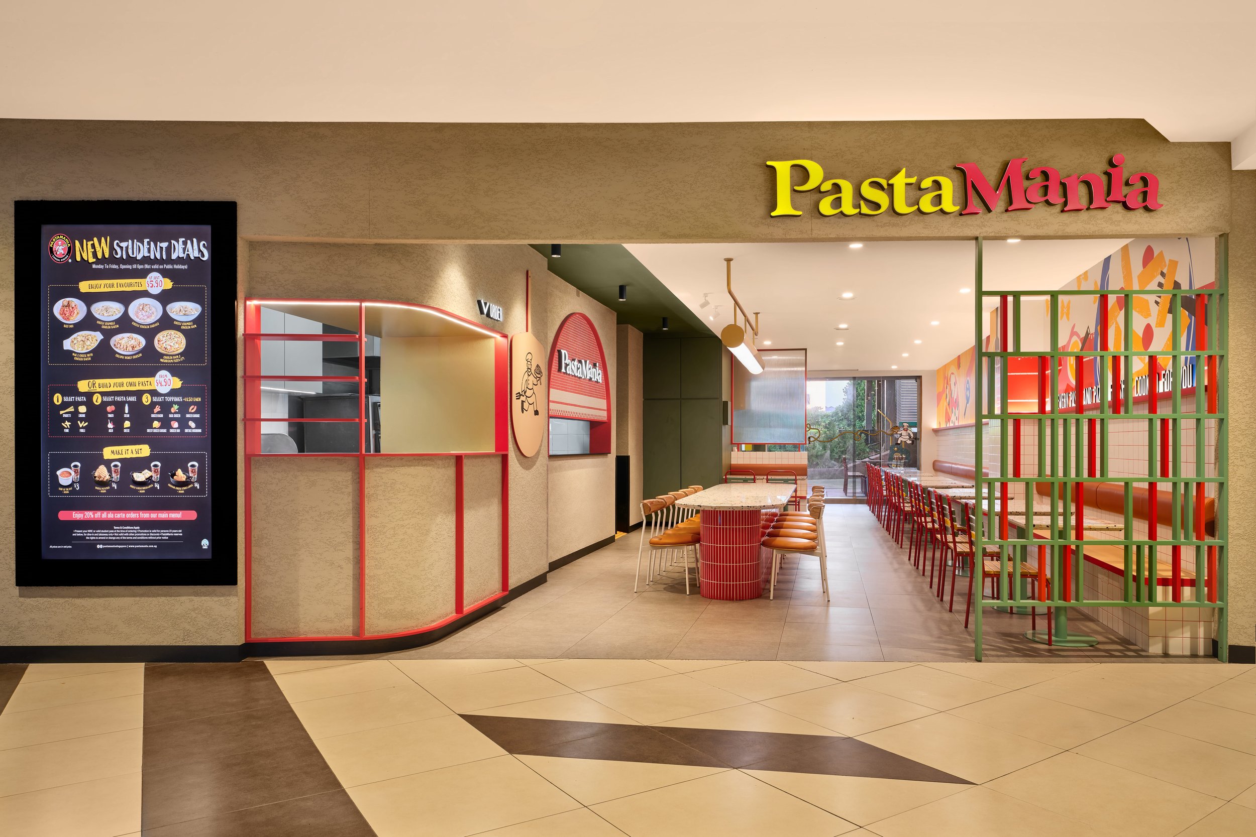 PastaMania Menu Singapore