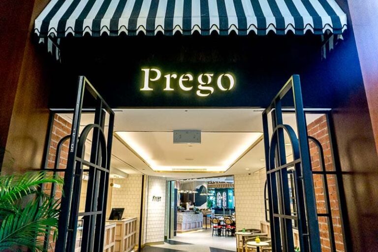 Prezzo Menu Singapore
