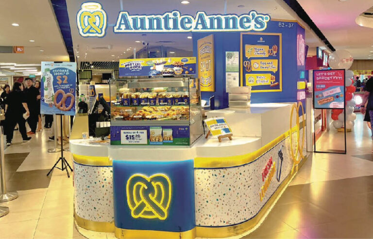 Auntie Anne’s Menu Singapore