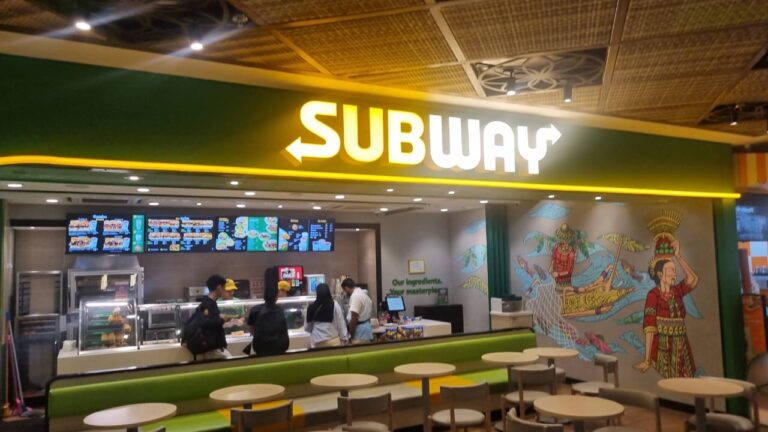 Subway Menu Singapore