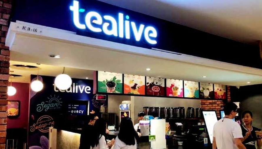 Tealive Singapore Menu