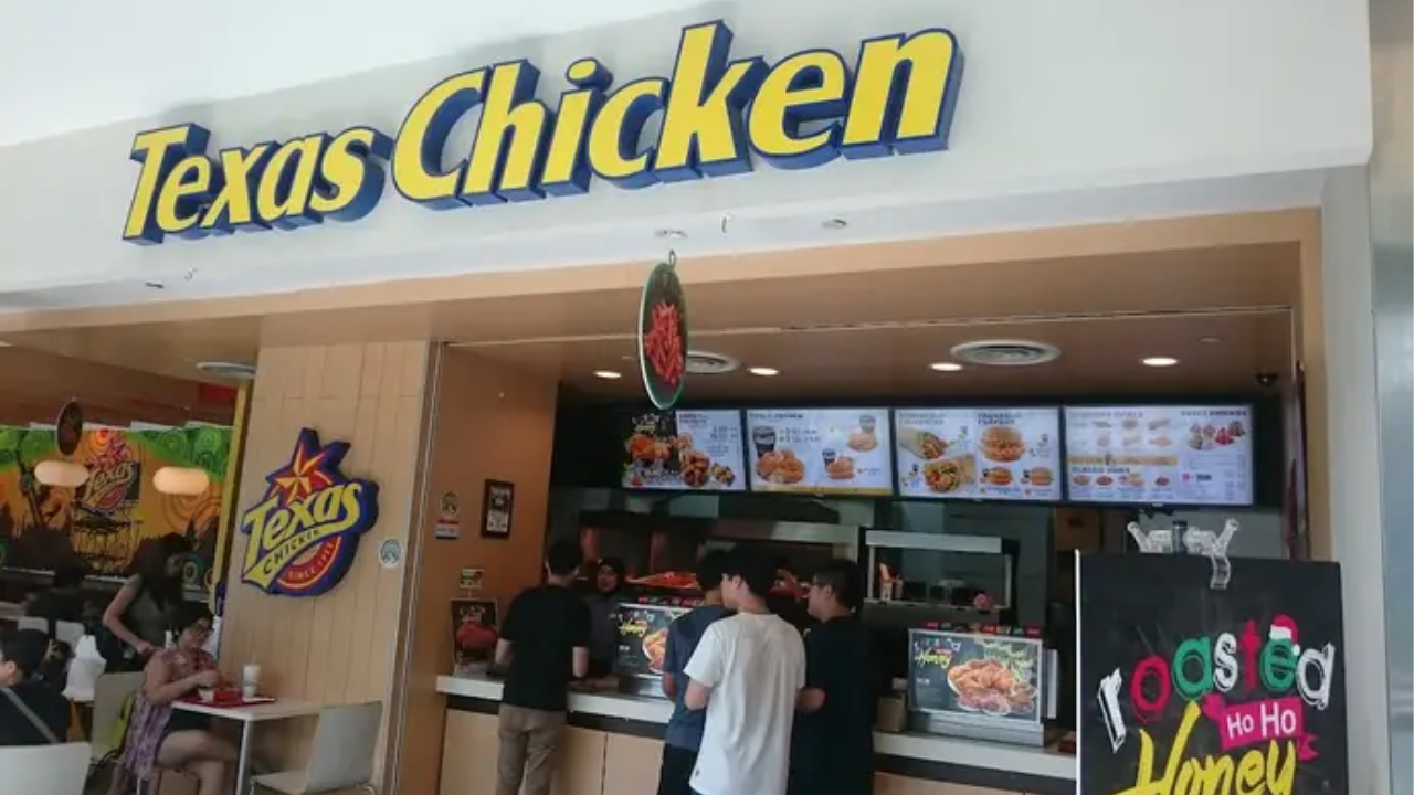 Texas Chicken menu singapore