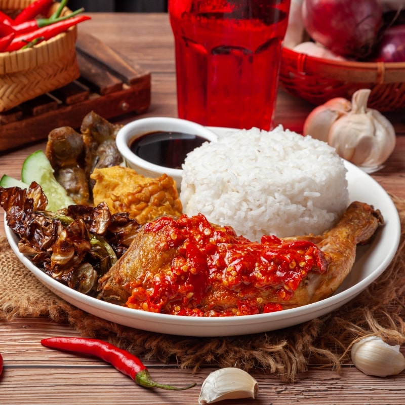 Ayam Gepuk Pak Gembus Menu