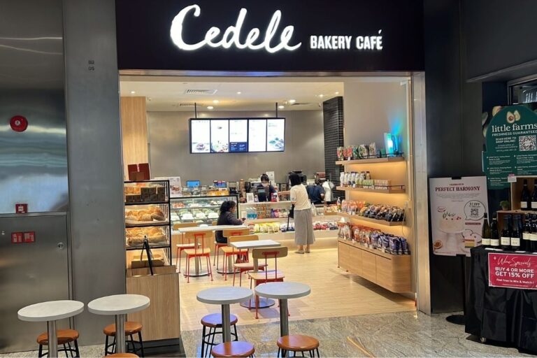 Cedele Menu Singapore