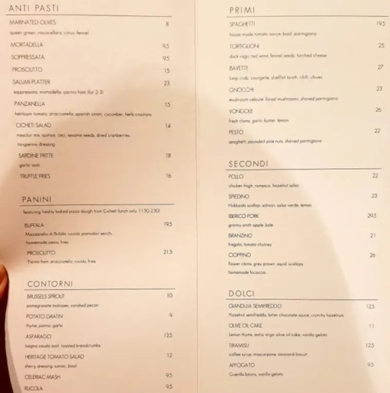 CICHETI-SINGAPORE-MENU-PRICES