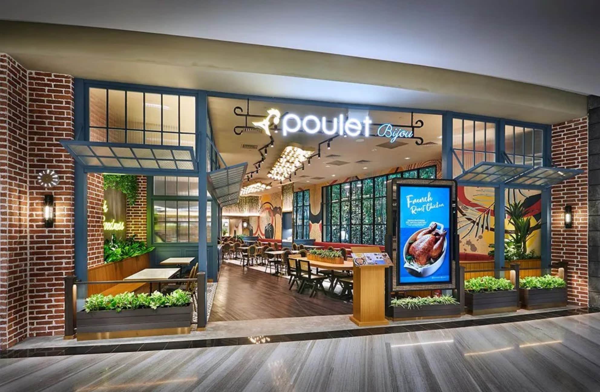 Poulet Menu Singapore