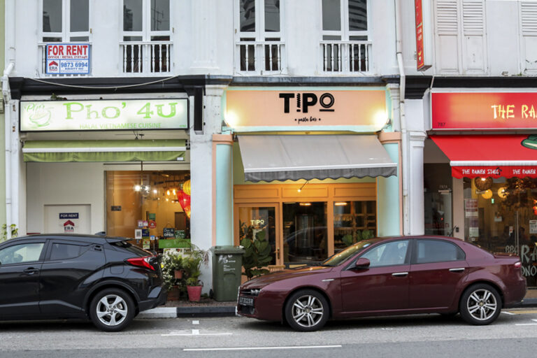 Tipo Pasta Bar Menu Singapore