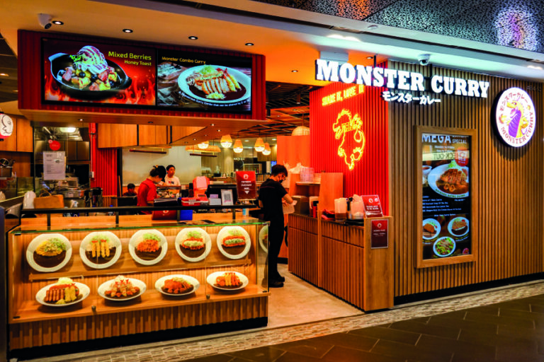 Monster Curry Menu Singapore