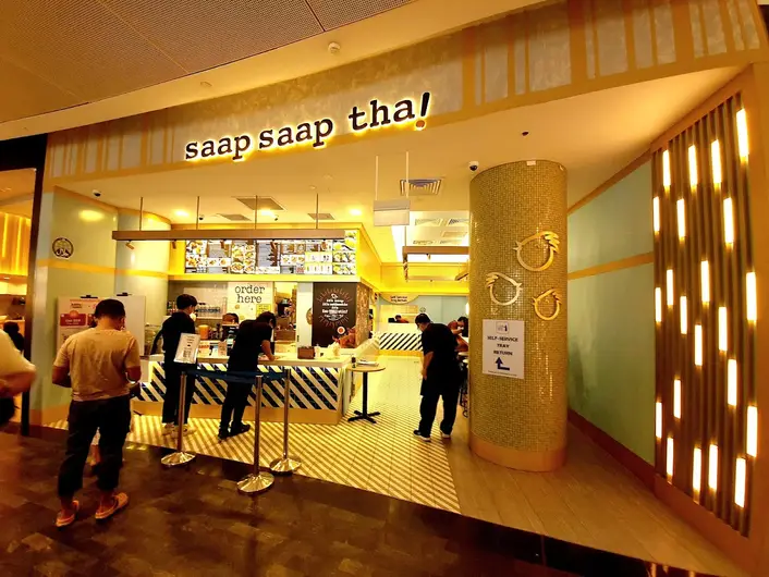 Saap Saap Thai Menu Singapore